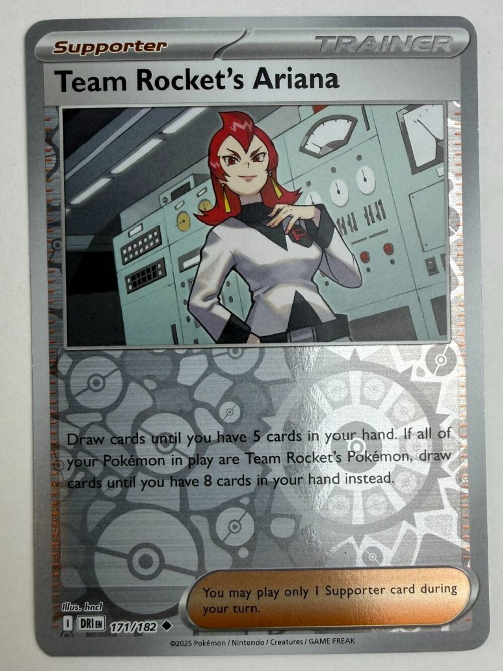 Pokemon TCG SV10: Destined Rivals Team Rocket's Ariana 171/182